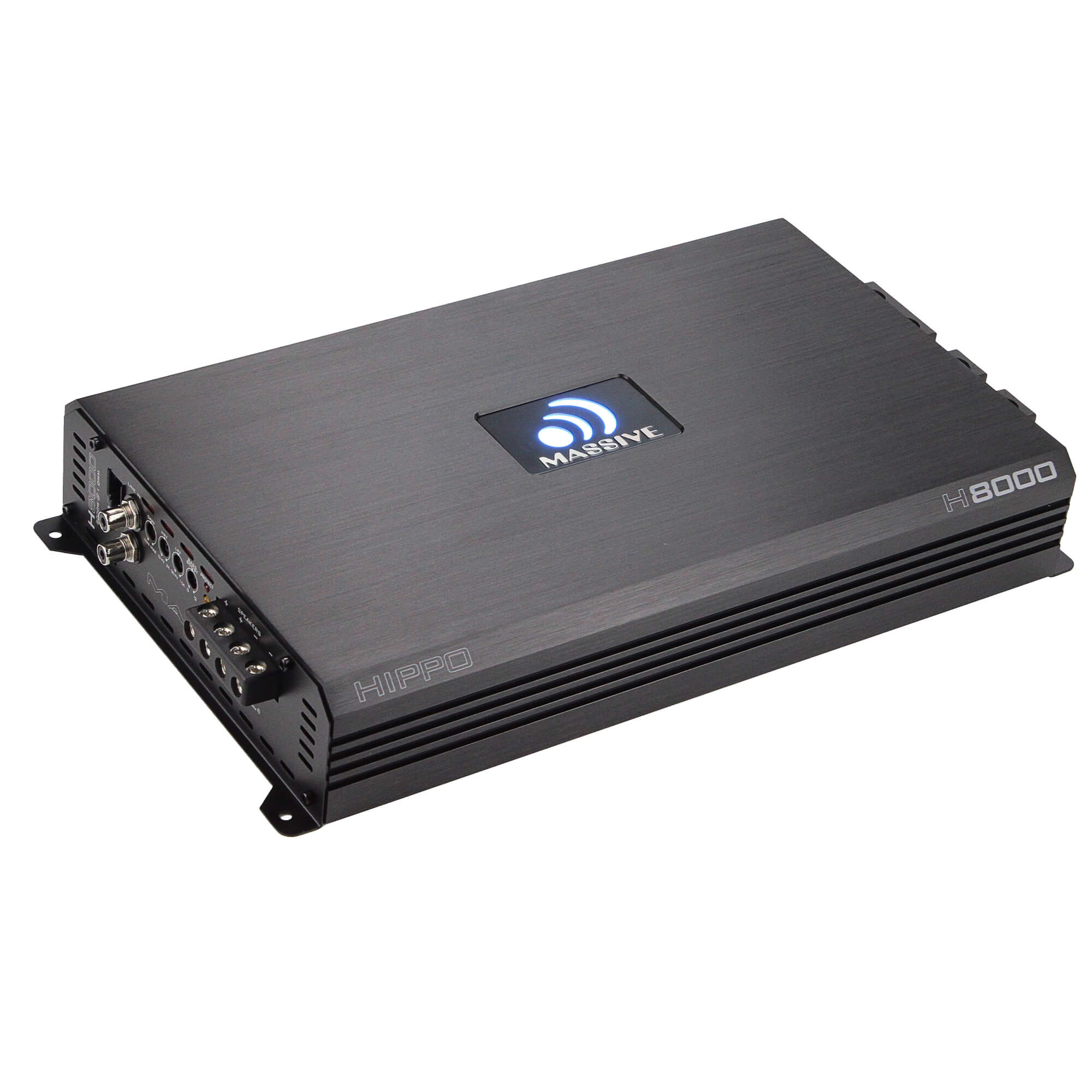 H8000 - 8000 Watt RMS @ 1 Ohm Mono Block Hippo Series Amplifier