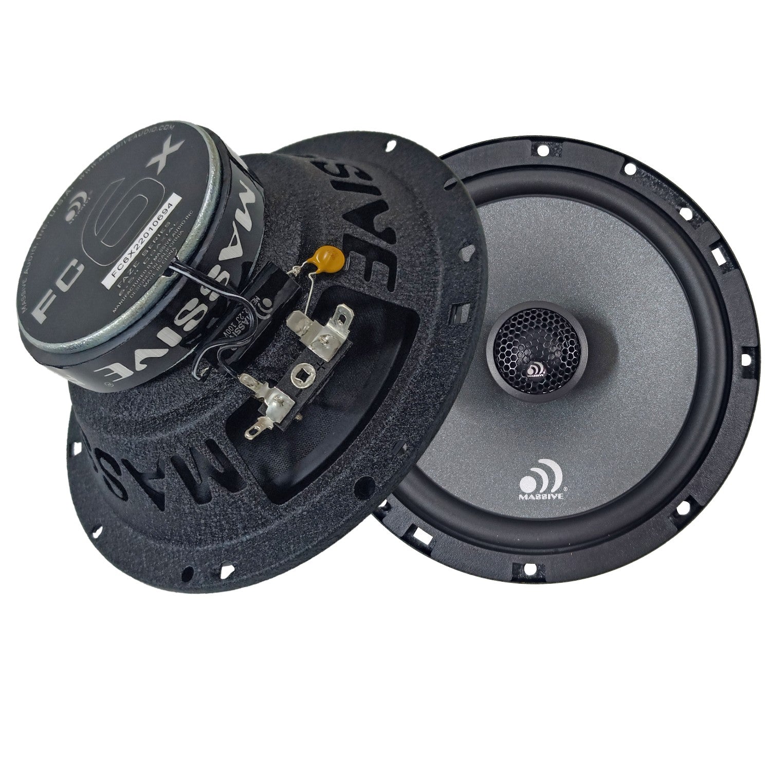 FC6X - 6.5 75 Watts RMS Coaxial Speakers
