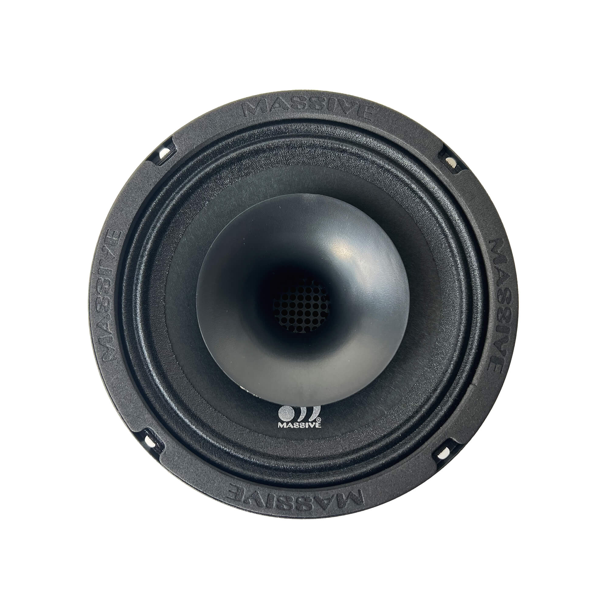 P65Z - 6.5" 4 Ohm Mid-Bass Pro Audio Coaxial Speaker With Grill - 120 Watts RMS (SOLD AS EACH)