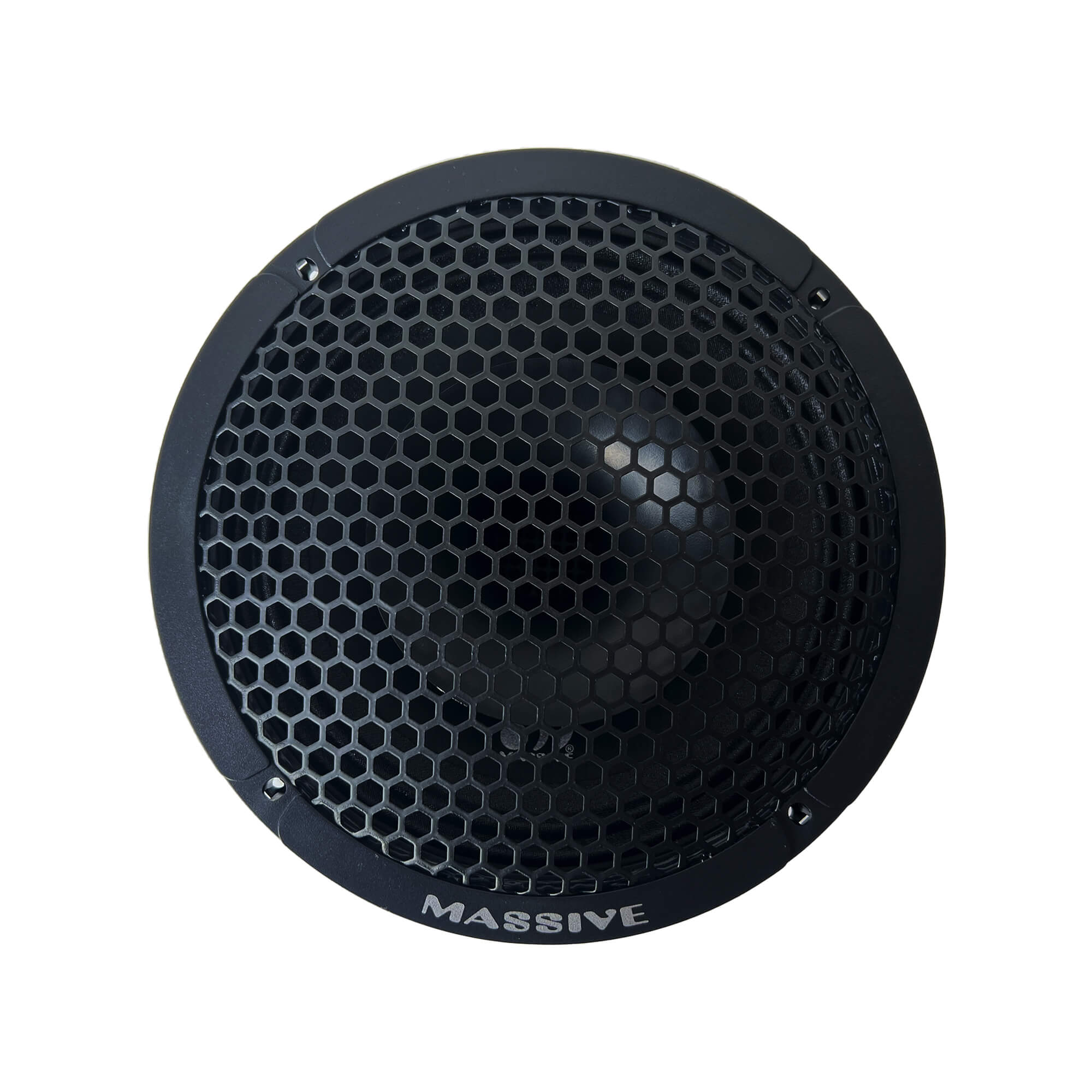 P65Z - 6.5" 4 Ohm Mid-Bass Pro Audio Coaxial Speaker With Grill - 120 Watts RMS (SOLD AS EACH)